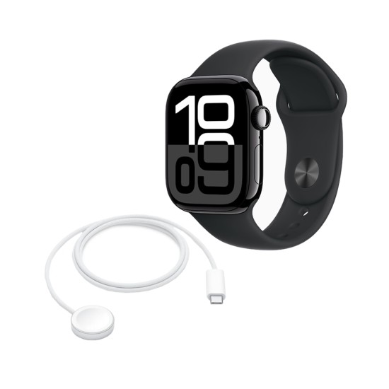 Apple Watch Series 10 Alumínio GPS 1,96" M/L 42mm Preto Azeviche